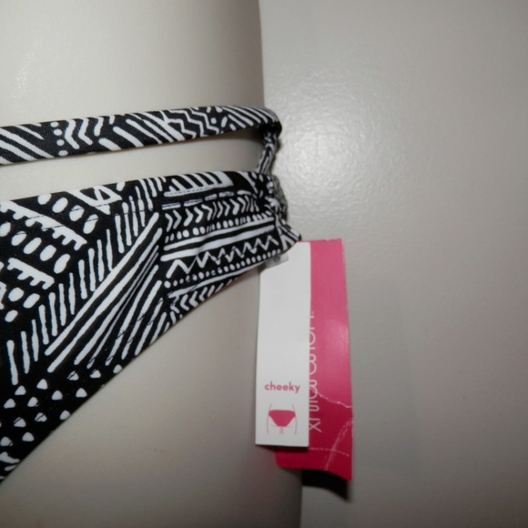 Xhilaration XL Strappy Cheeky Print Bikini Bottom - Picture 6 of 6